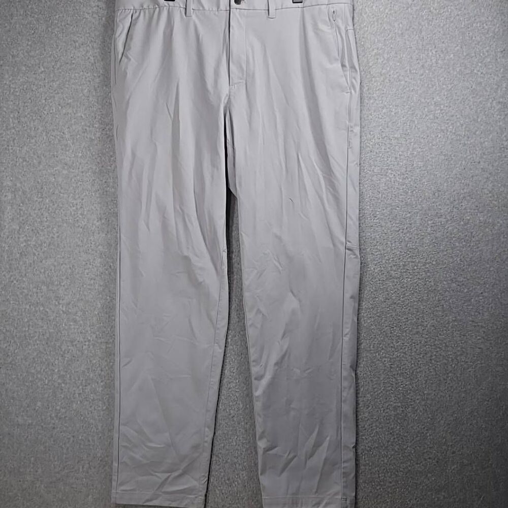 CRZ YOGA Men's Light Gray Chinos